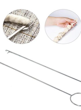 Short lining device, belt threader, rope threader, crochet,