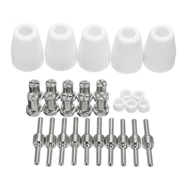 30 Pcs LG-40 PT-31 Plasma Cutter Cutting Torch Consumables A
