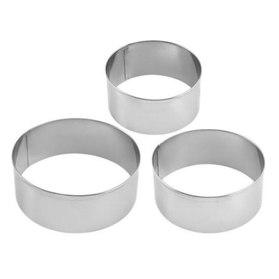 1PC Large Stainless Steel Round Dumplings Wrappers Molds Set