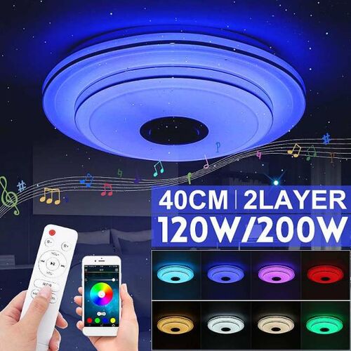 120W 200W Modern LED Ceiling Lights RGB Home lighting APP bl