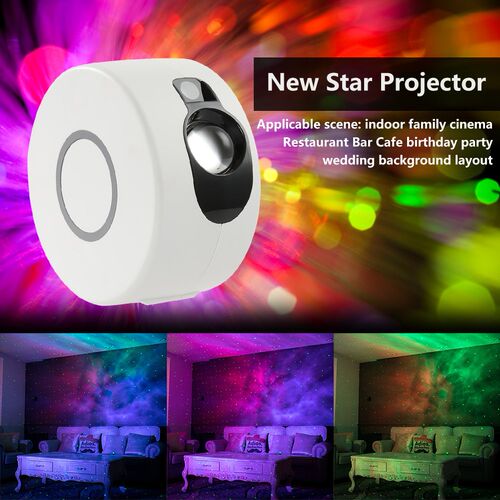 7 Colors Ocean Waving Lights Starry Sky Projector Star Night
