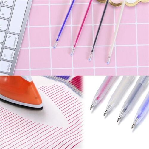 1Set Heat Wrap Fade Out Fabric Markers Pencil High Temperatu