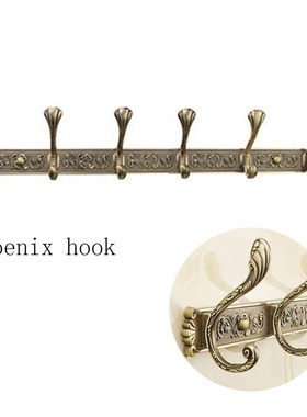 Robe Hooks Luxury Bathroom Wall Carving Antique Robe Hooks 5