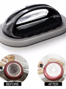 Kitchen Sponge Cleaning Brush Strong Decontamination Tiles B