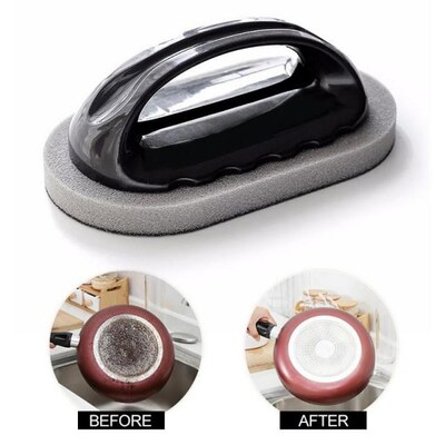 Kitchen Sponge Cleaning Brush Strong Decontamination Tiles B