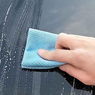 Soft Microfiber Cleaning Towel Absorbable Glass Kitchen Clea