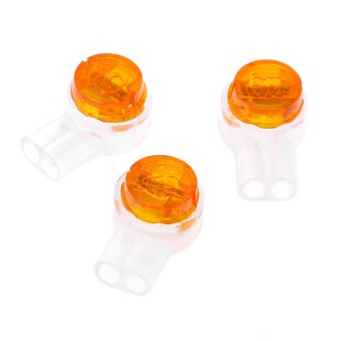 100Pcs UY2 K2 Connector Grease Filling Butt Wire Line Termin