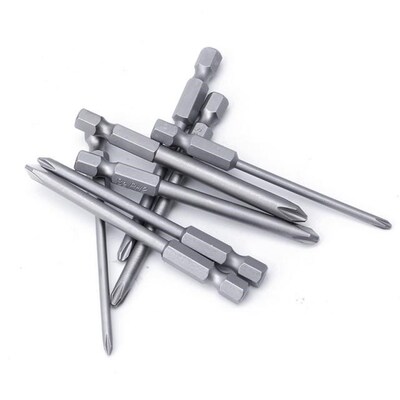 X7YF 8pc Sizes Alloy Steel Magnetic Cross Head Screwdrivers