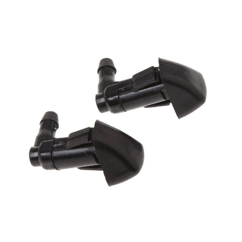 New 2 Pcs Windshield Wiper Water Spray Jet Washer Nozzle For
