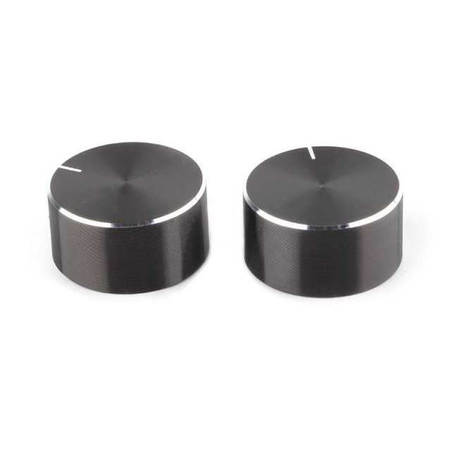 2Pcs 25x13mm D Axis Rotary Potentiometer Knob Encoder Volume