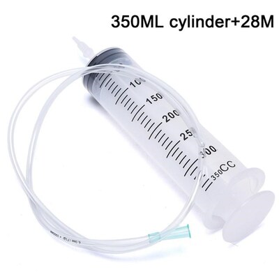 350ML Plastic Disposable Injector Syringe 适用于 Refilling M