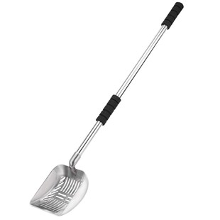 Metal Cat Litter Scoop With Deep Shovel And Long Handle Deta