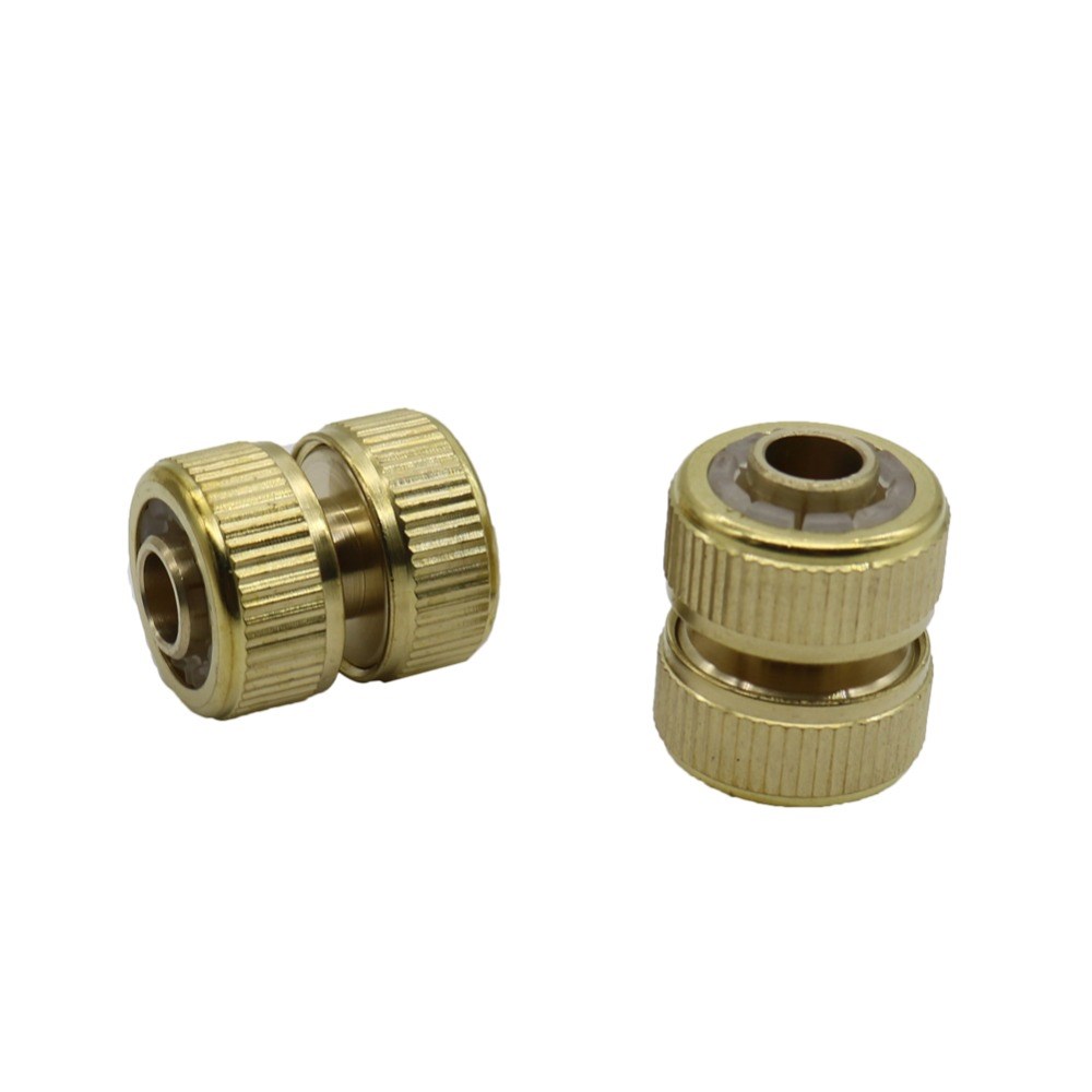 Brass Repair Connectors Car Wash 1/2 Inch Hose Extension Pip