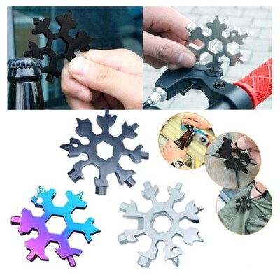 19-In-1 Snow Keychain Tools Multi-tool Wrenches Combination
