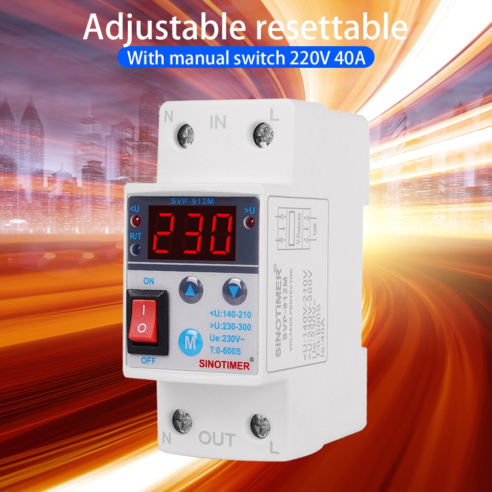 Self-repetitive Over Under Voltage Protective Device with Ma