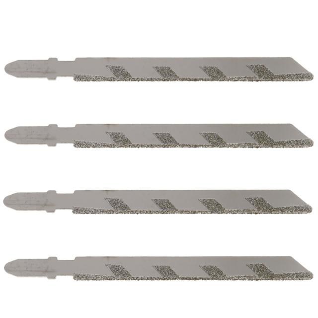 4pcs 101mm T-shank Alloy Diamond Jigsaw Blade 适用于 Marble