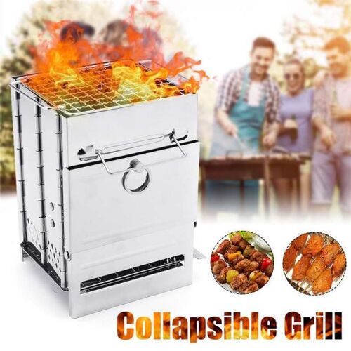 1PC Thicken Folding BBQ Grill Kitchen Bar Supplies Outdoor P