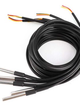 5Pcs Digital Temperature Probe Sensor Stainless Steel Waterp