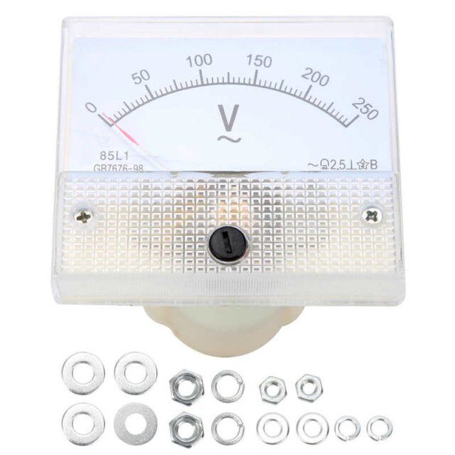 85L1 High-Accuracy Pointer Voltmeter Voltage Meter Mounted V