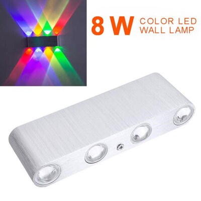 Mayitr 1pc 8W Durable Aluminum LED Wall Lamp High Quality Co