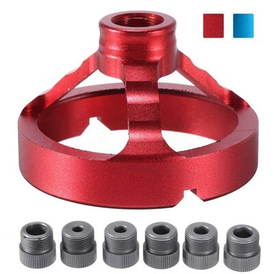 5/6/7/8/9/10mm Drill Guide Vertical Drilling Fixture Aluminu