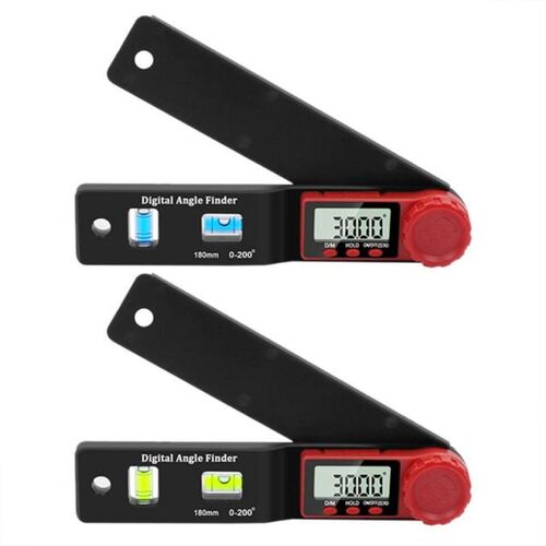 2 in 1 Digital Meter Angle Inclinometer Spirit level Angle R