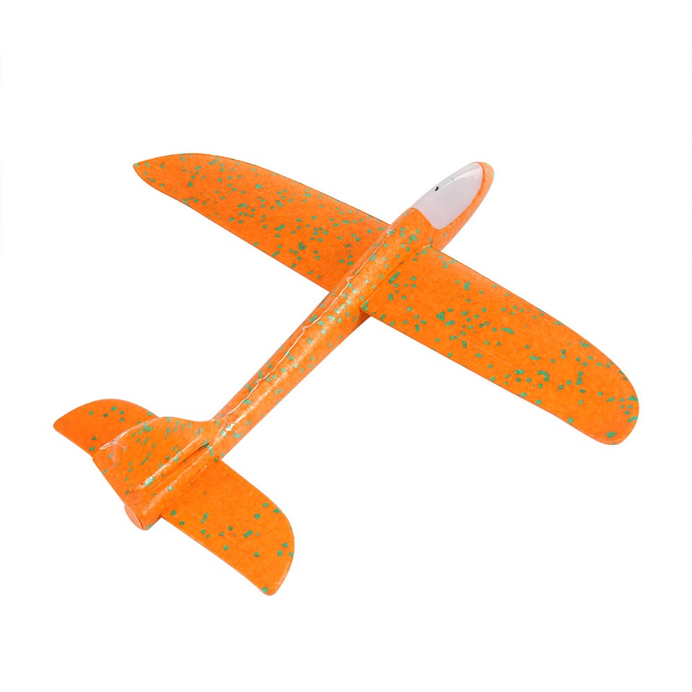 Children'S Airplane Model Outdoor LED Hand Launch Throw Airp