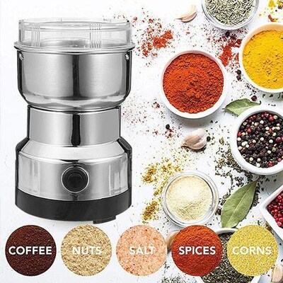 New Electric Stainless Steel Coffee Bean Grinder Home Grindi