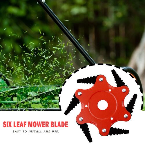 65Mn Manganese Steel Cutter Blade 6 Teeth Brush Cutter Blade