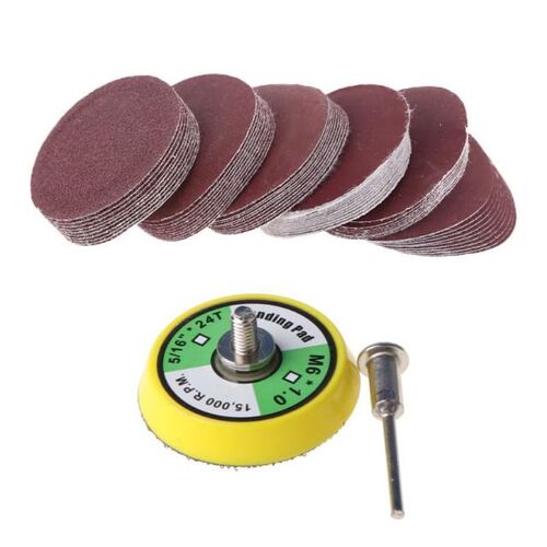 2 Inch/50 mm Sanding Disc Sanding Paper Hook and Loop Sandin