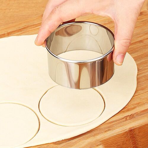5pcs Round Dumplings Wrappers Molds DIY Pastry Dough Cutting