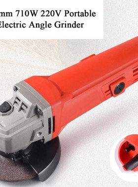 220V Electric Angle Grinder Machine DIY Polisher Woodworking