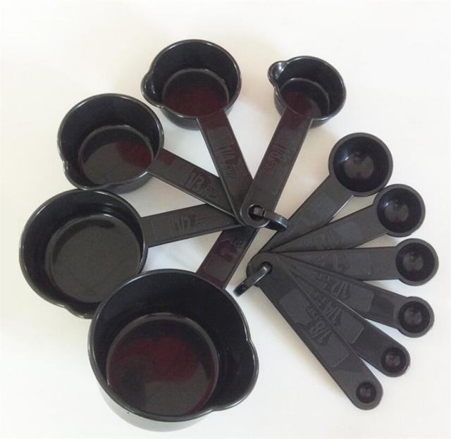 10pcs Multi Purpose Spoons/Cup Measuring Tools PP Baking Acc