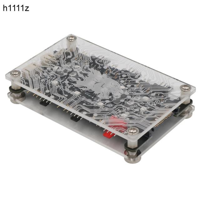 2 in 1 6-ways 5V ARGB /12V ARGB 12V PWM DC Fan Hub with Acry