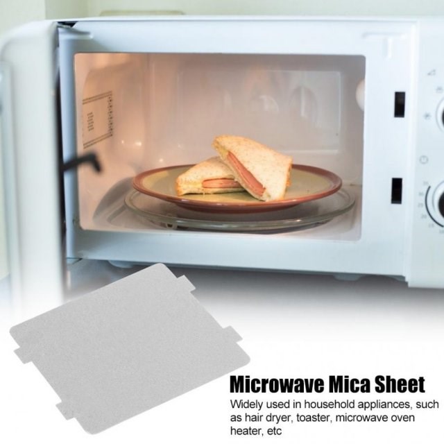 10Pcs Household Microwave Oven Thickened Mica Plate Sheet Mi