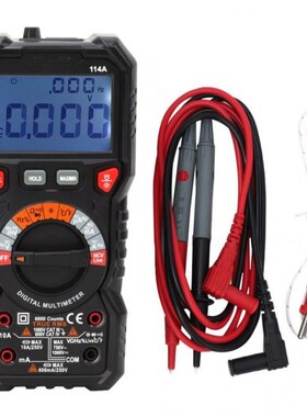 RM114A Pocket Portable Digital Multimeter DC AC Voltage Curr