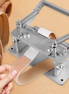 304 Stainless Steel Craft Leather Splitter Machine DIY Manua