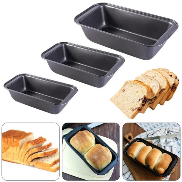 Rectangle Loaf Pan Toast Bread Mold Cake Mold Carbon Steel L