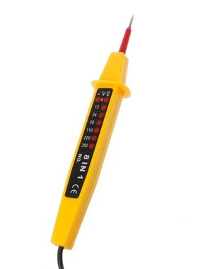 8 In 1 Tester Voltage AC DC 6-500V Auto Electrical Pen Detec