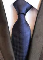 Classic 8cm Ties for Man  Silk Tie Luxury Striped Plaid thumbnail 5