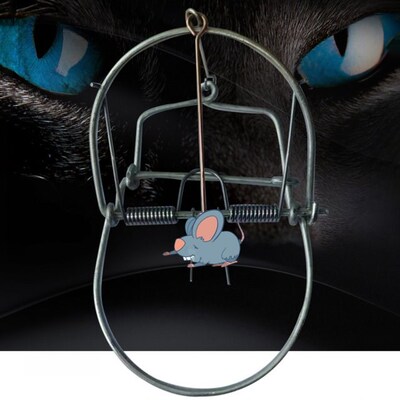 Metal Mouse Trap Spring Rat Weasel Catch Snap Trap Mice Rode
