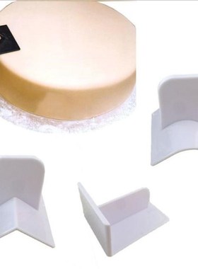 Cake Polisher Smoother Pastry Molds Cream Edge Scraper Plast