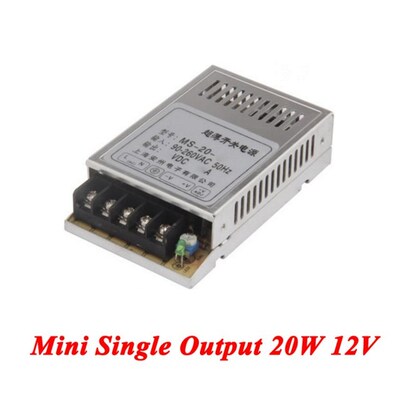 MS-20-12 Mini DC switching power supply 20W 12V 1.6A,Single