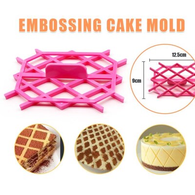 1PCS Diamond Sugar Paste Gum Icing Baking Fondant Cake Mold