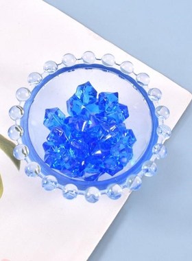 DIY Crafts Crystal Epoxy Resin Mold Lacework Plate Dish Cast