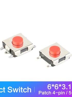 20pcs/lot Tact Switch 6*6*3.1mm 50MA12VDC Mini Push Button S