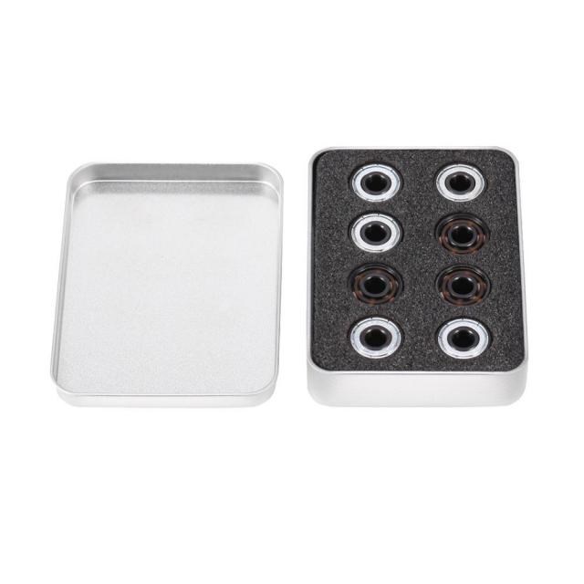 16pcs Ceramic 608 Bearings 8*22*7mm ABEC-11 Hybrid 6 White Z