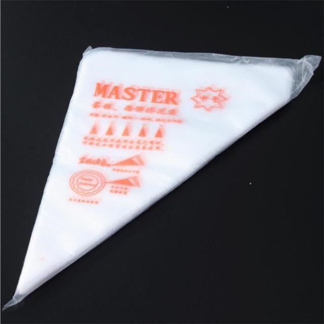 50pcs Pack S Size Disposable Piping Bag Icing Fondant Cake C