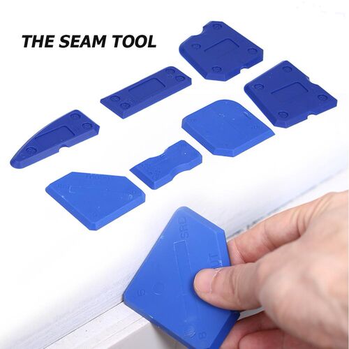 8/10/12pcs Multi-angle Rubber Spreader Remover Glass Glue Sc