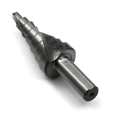 4-16.5mm Triangle Shank Step Drill Spiral Drill Tool Multipl